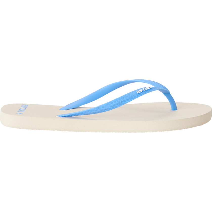 2026 Rip Curl Womens Bondi Bloom Open Toe Flip Flops 16HWOT - Natural / Blue